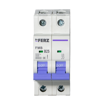 FMB-B 6kA 2P 25 х-ка B Автоматический выключатель